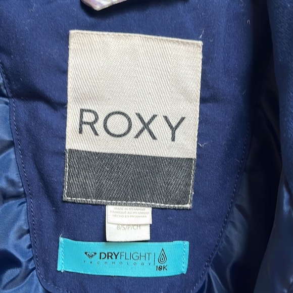 Roxy Girls Snow Jacket ❄️ Size Small (8) - Picture 2 of 6